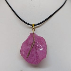 Collier Bougainvillier Fushia