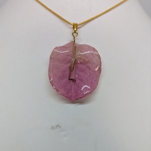 Collier Bougainvillier Rose