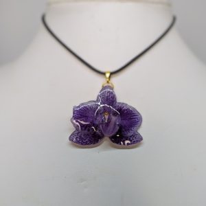 Collier Orchidée